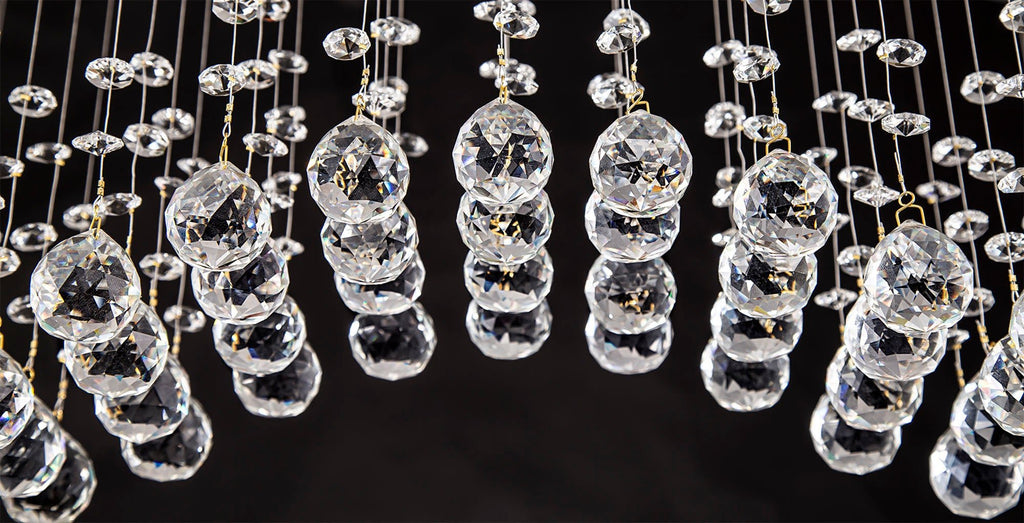 Diyas - Colorado Large Rectangular Chandelier Bar - Luminosity Designs Ltd