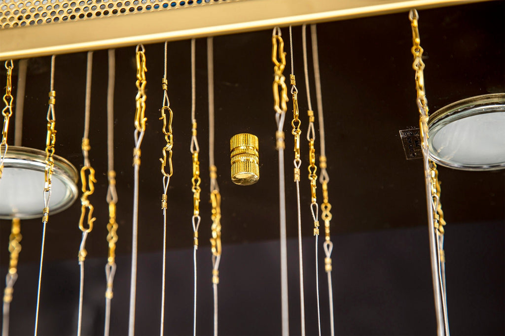 Diyas - Colorado Large Rectangular Chandelier Bar - Luminosity Designs Ltd