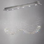 Diyas - Colorado Large Rectangular Chandelier Bar - Luminosity Designs Ltd