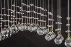 Diyas - Colorado Large Rectangular Chandelier Bar - Luminosity Designs Ltd