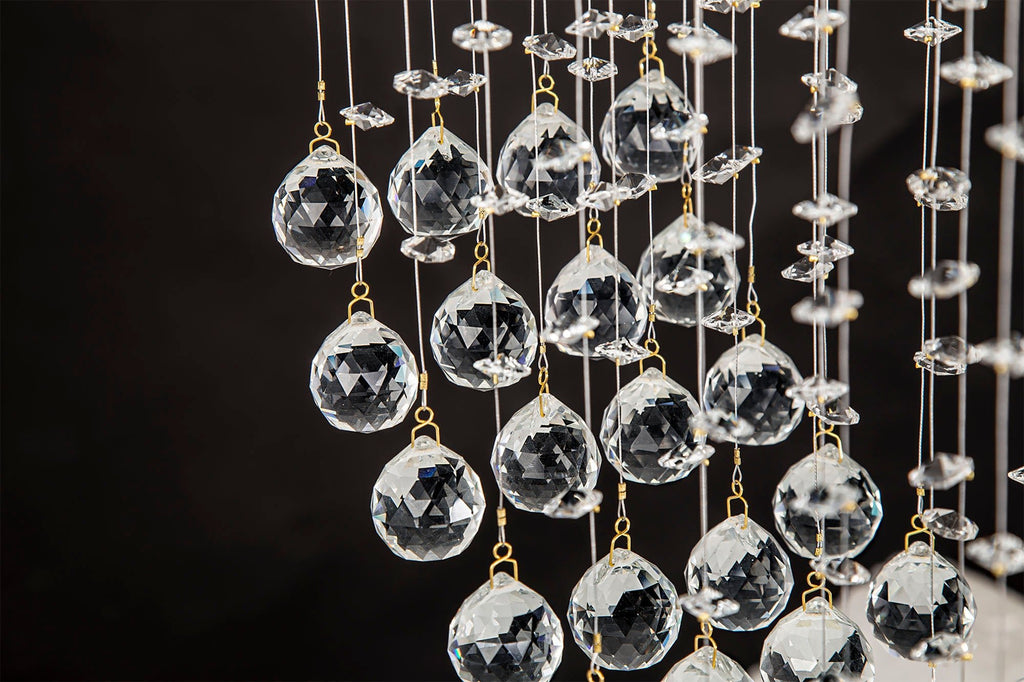 Diyas - Colorado Large Rectangular Chandelier Bar - Luminosity Designs Ltd