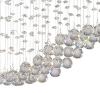 Diyas - Colorado Large Rectangular Chandelier Bar - Luminosity Designs Ltd