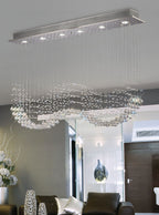 Diyas - Colorado Large Rectangular Chandelier Bar - Luminosity Designs Ltd