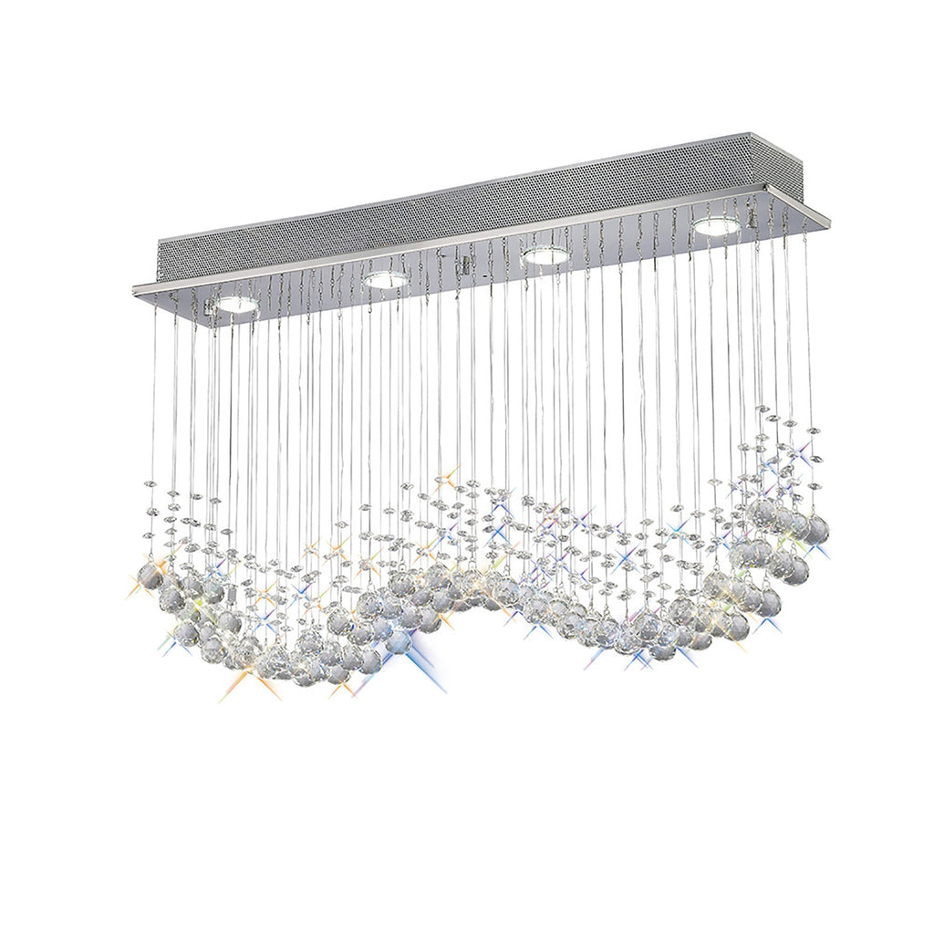 Diyas - Colorado Rectangular Chandelier - Luminosity Designs Ltd