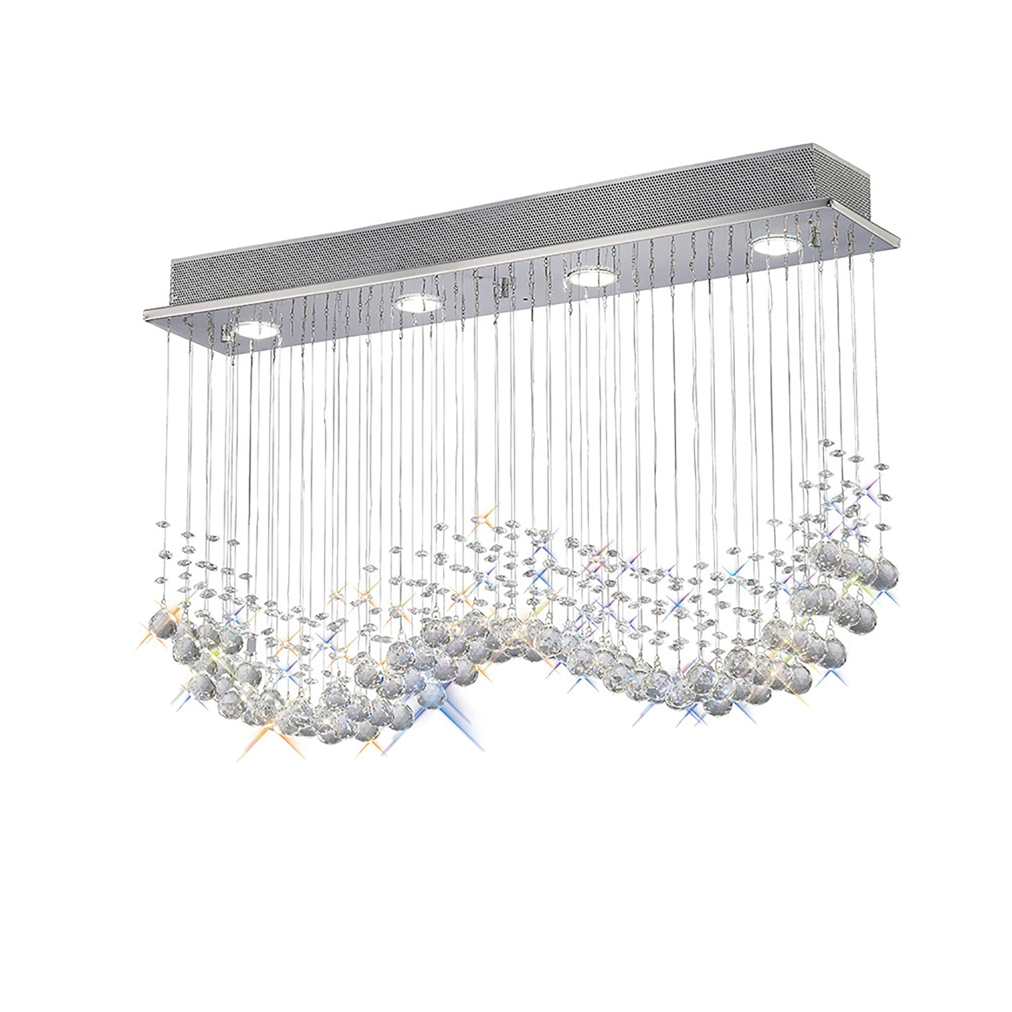 Diyas - Colorado Rectangular Chandelier - Luminosity Designs Ltd