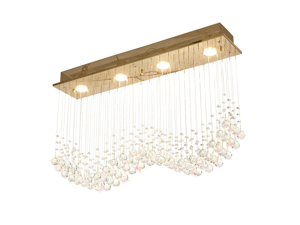 Diyas - Colorado Rectangular Chandelier - Luminosity Designs Ltd