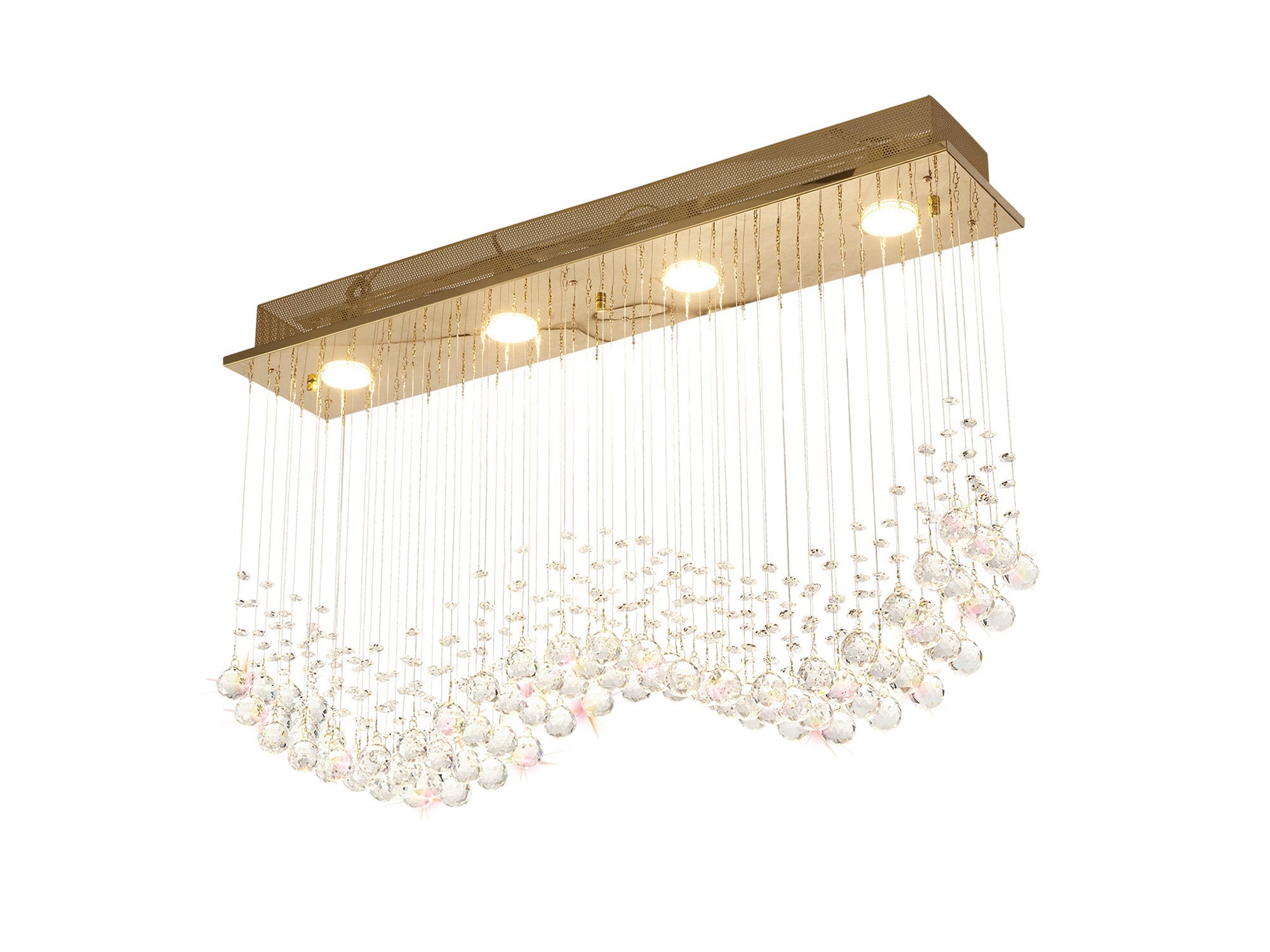 Diyas - Colorado Rectangular Chandelier - Luminosity Designs Ltd