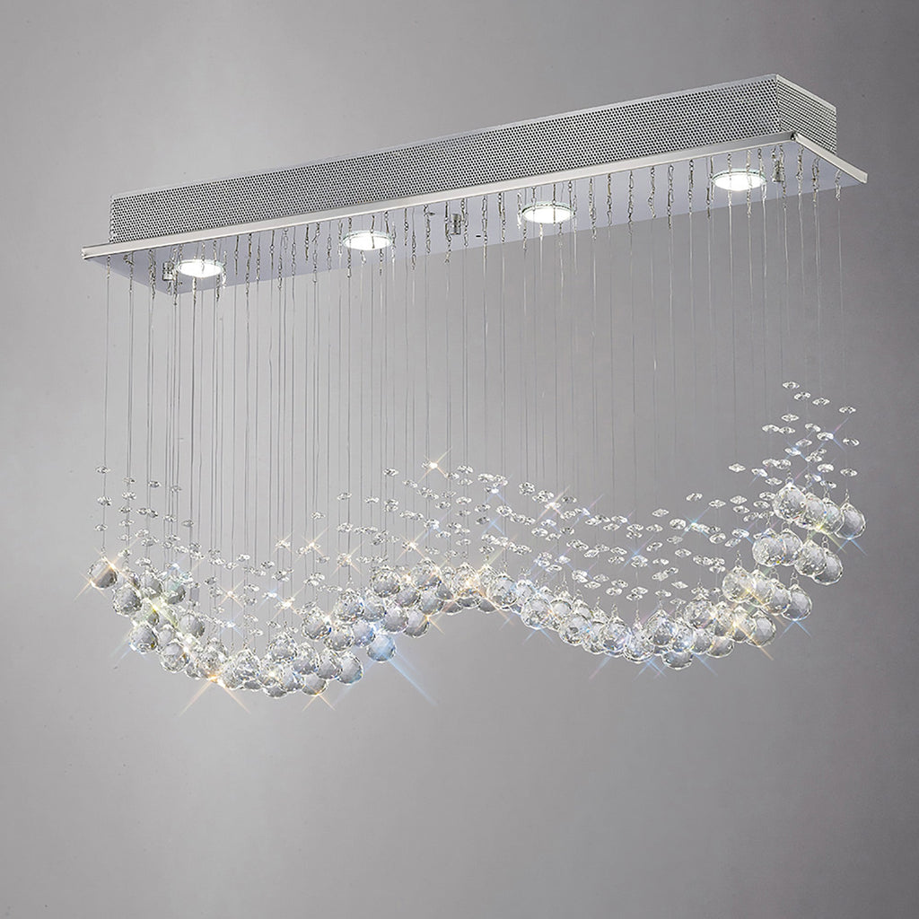 Diyas - Colorado Rectangular Chandelier - Luminosity Designs Ltd