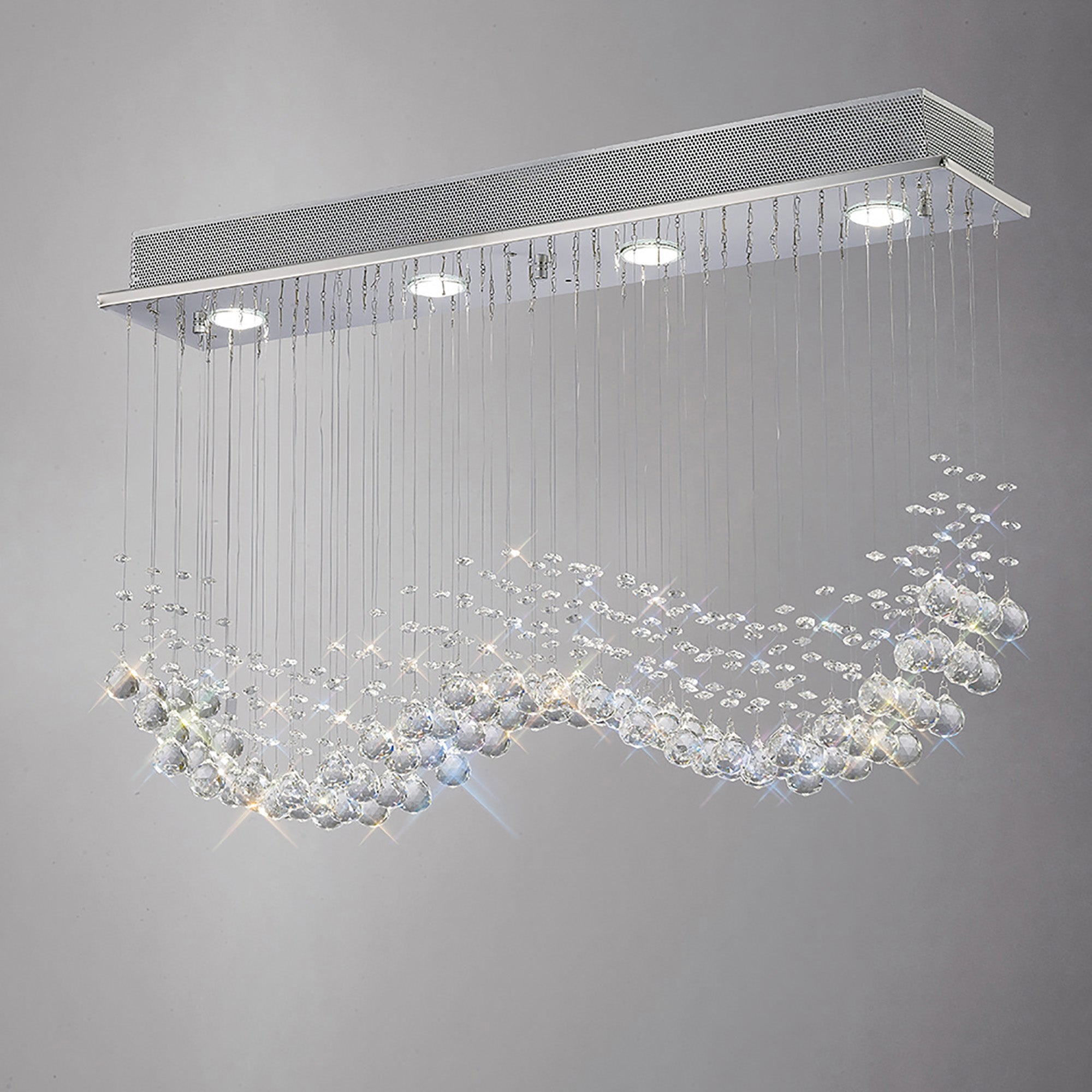 Diyas - Colorado Rectangular Chandelier - Luminosity Designs Ltd