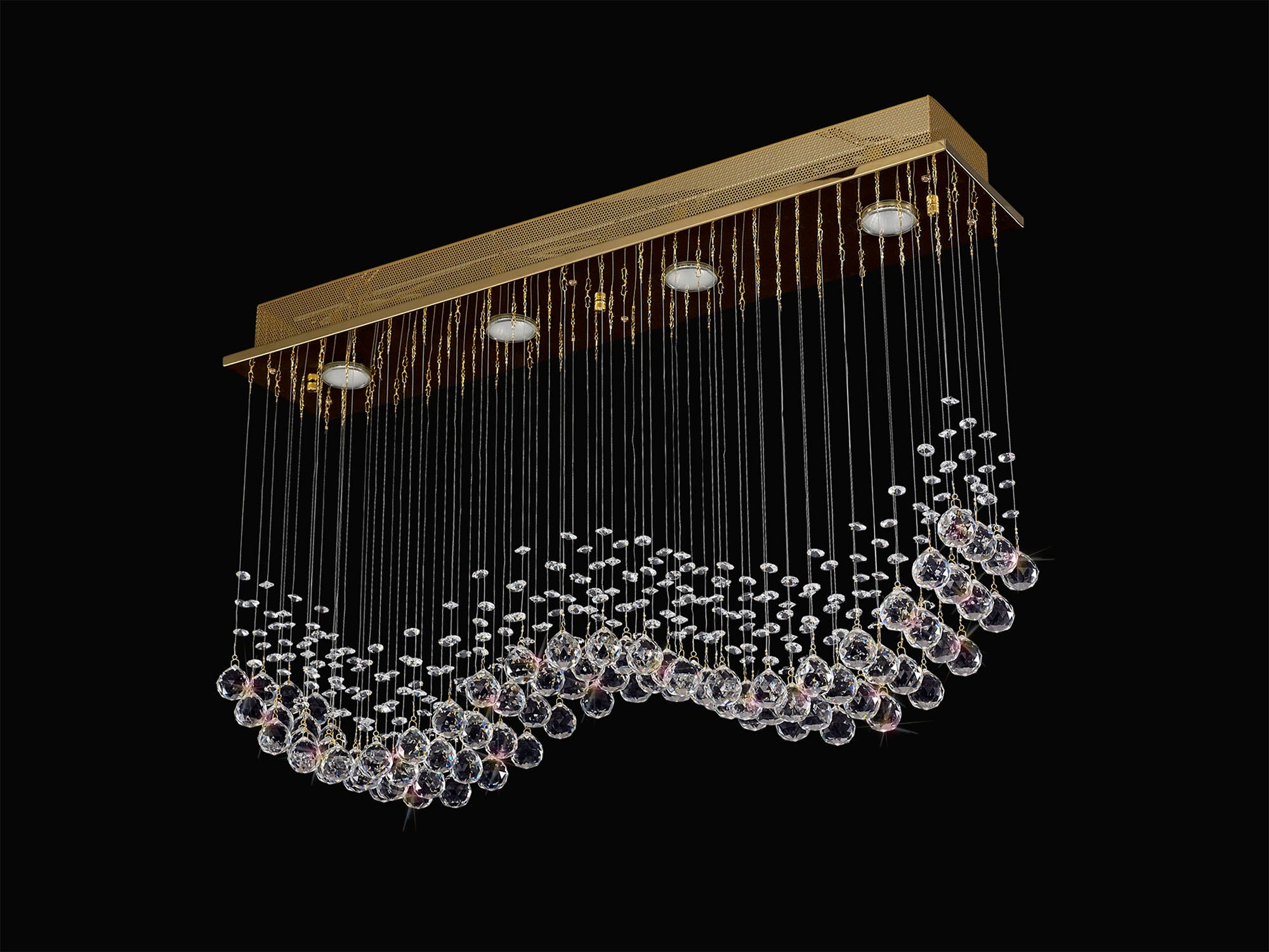 Diyas - Colorado Rectangular Chandelier - Luminosity Designs Ltd