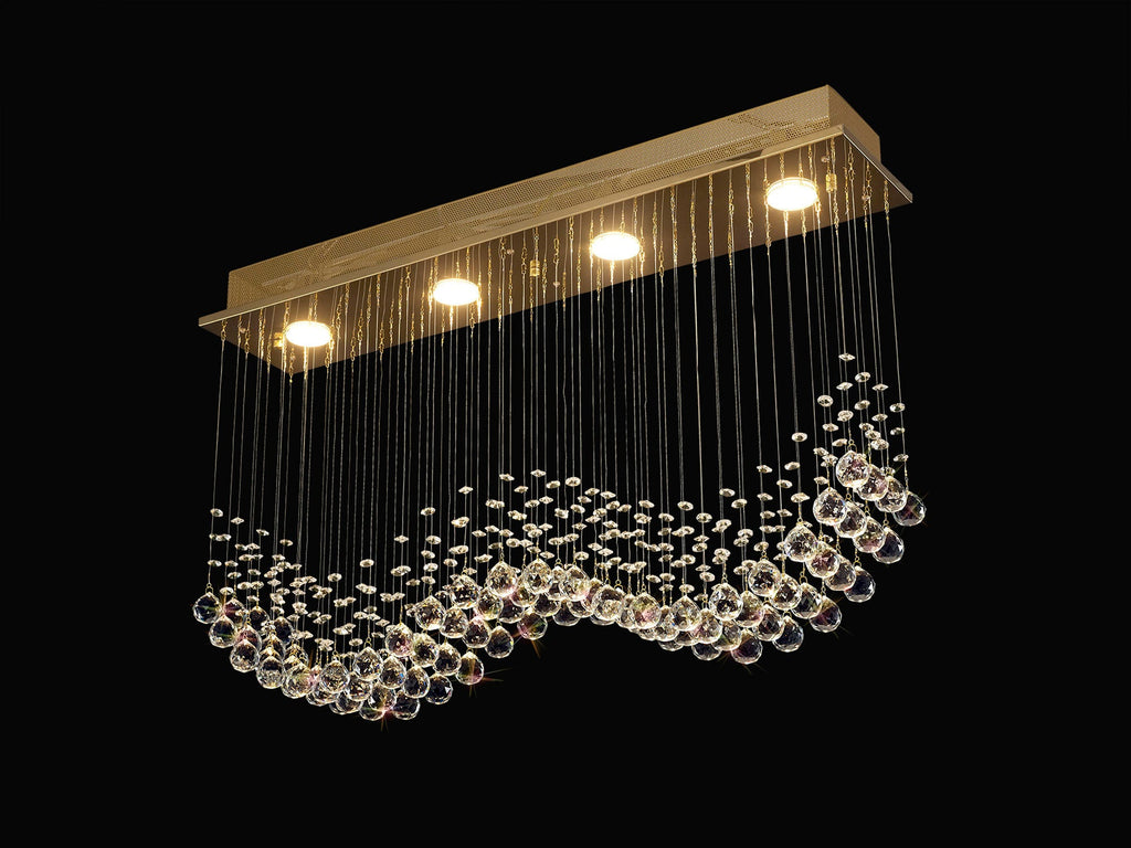 Diyas - Colorado Rectangular Chandelier - Luminosity Designs Ltd