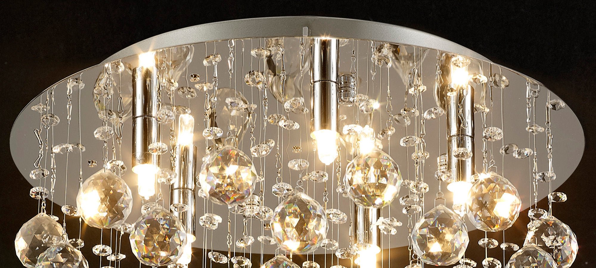 Diyas - Colorado Round Ceiling Light - Luminosity Designs Ltd