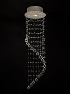 Diyas - Colorado Single Spiral Pendant - Luminosity Designs Ltd