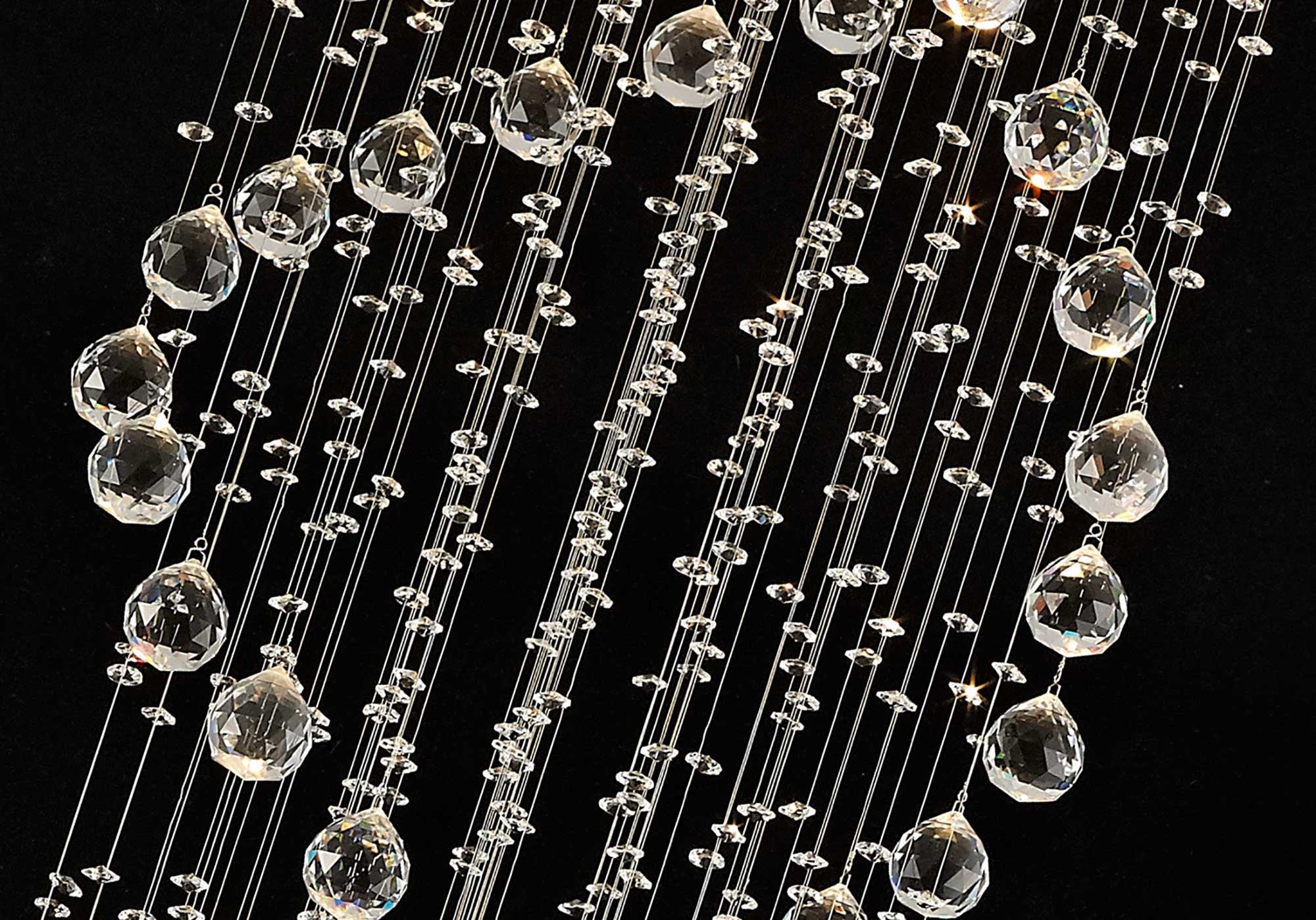 Diyas - Colorado Small Ceiling Spiral Chandelier - Luminosity Designs Ltd