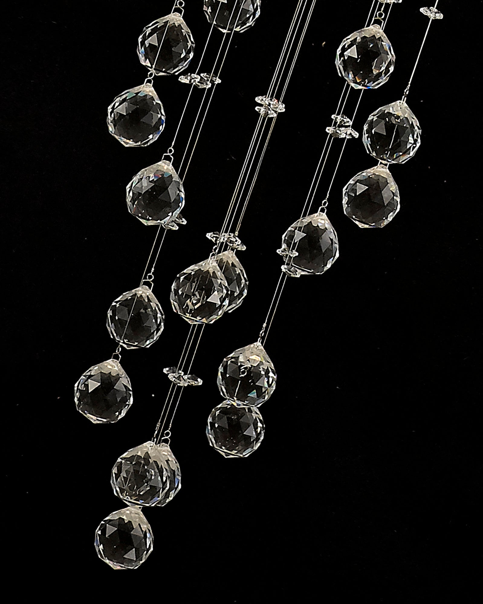 Diyas - Colorado Small Ceiling Spiral Chandelier - Luminosity Designs Ltd