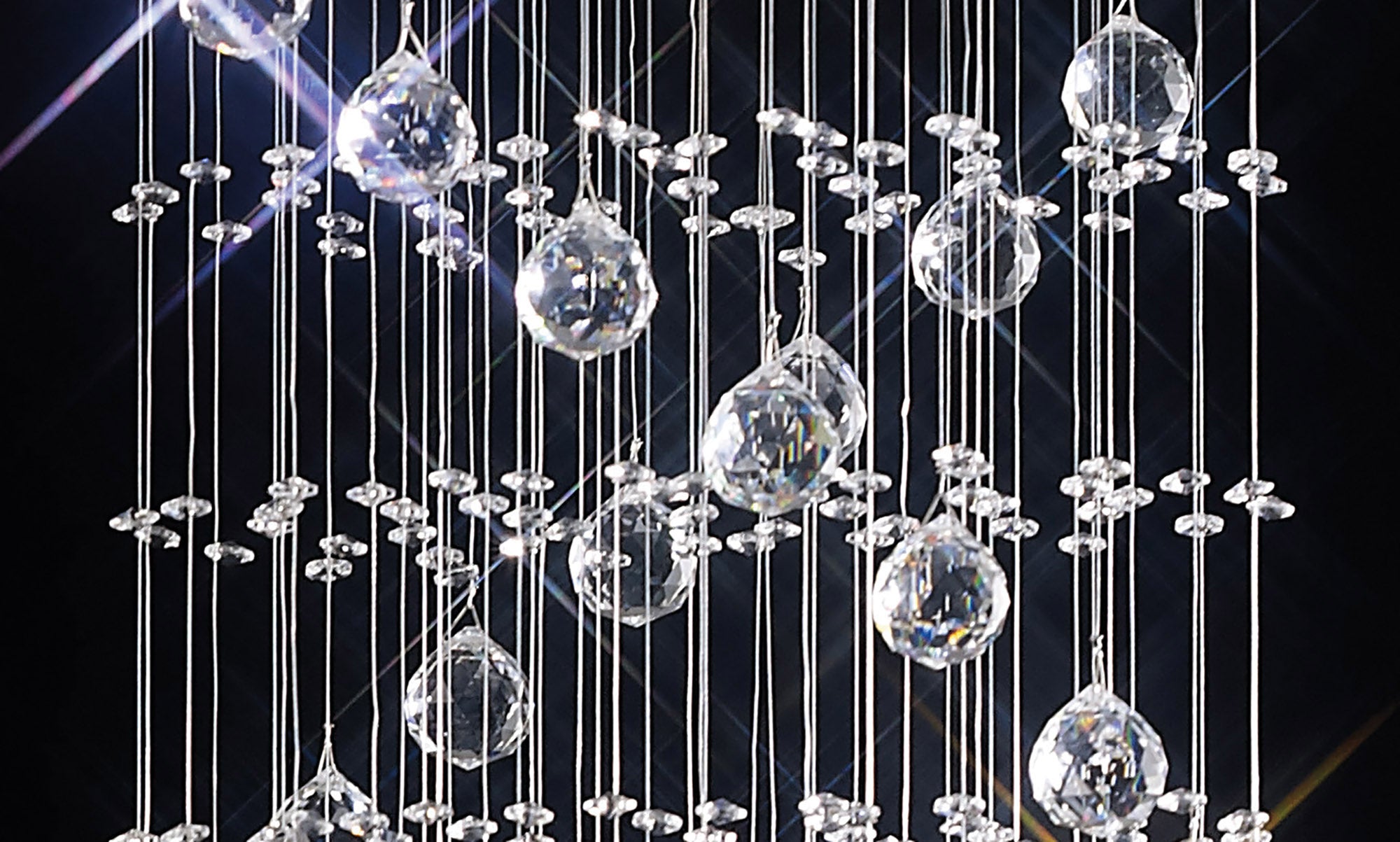 Diyas - Colorado Small Ceiling Spiral Chandelier - Luminosity Designs Ltd