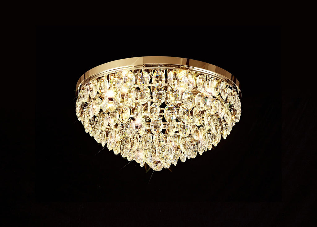 Diyas - Coniston Flush Ceiling - Luminosity Designs Ltd