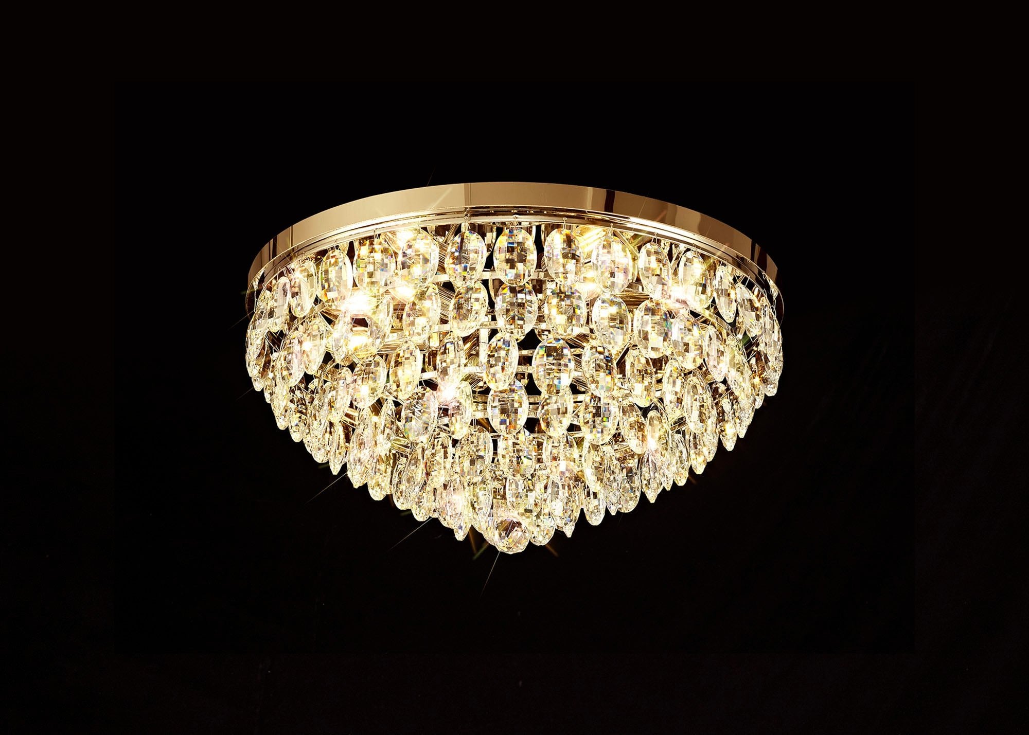 Diyas - Coniston Flush Ceiling - Luminosity Designs Ltd