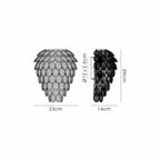 Diyas - Coniston Large Crystal IP44 Rated Bathroom Wall Light Fitting, 4 Light G9 (Diyas IL32891) - Luminosity Designs Ltd