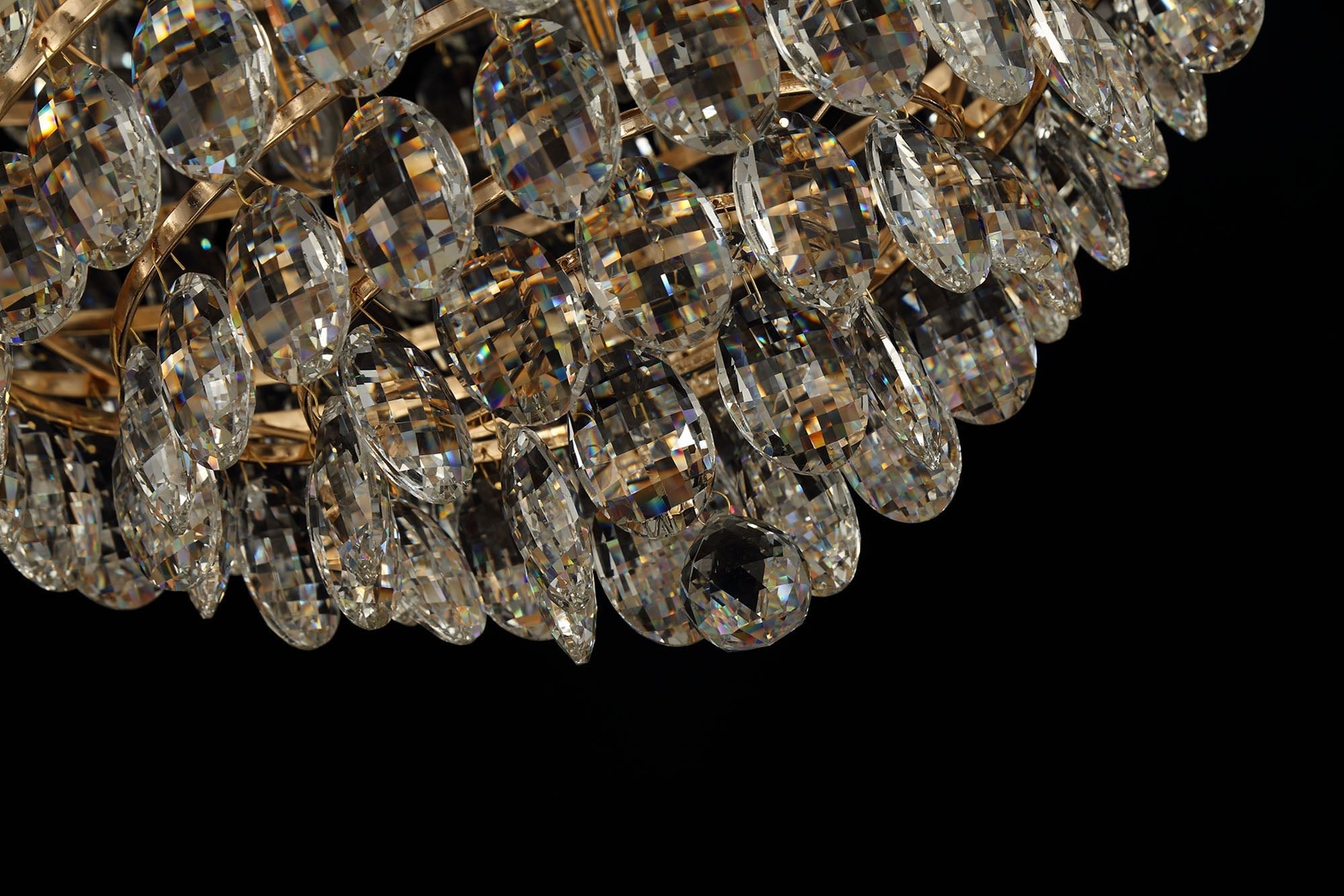 Diyas - Coniston Large Flush Ceiling Light - Luminosity Designs Ltd