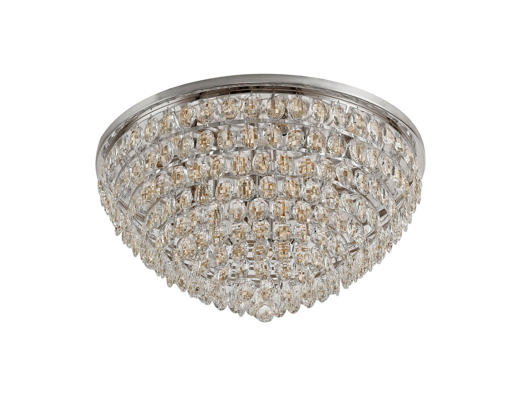 Diyas - Coniston Large Flush Ceiling Light - Luminosity Designs Ltd