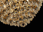 Diyas - Coniston Large Flush Ceiling Light - Luminosity Designs Ltd