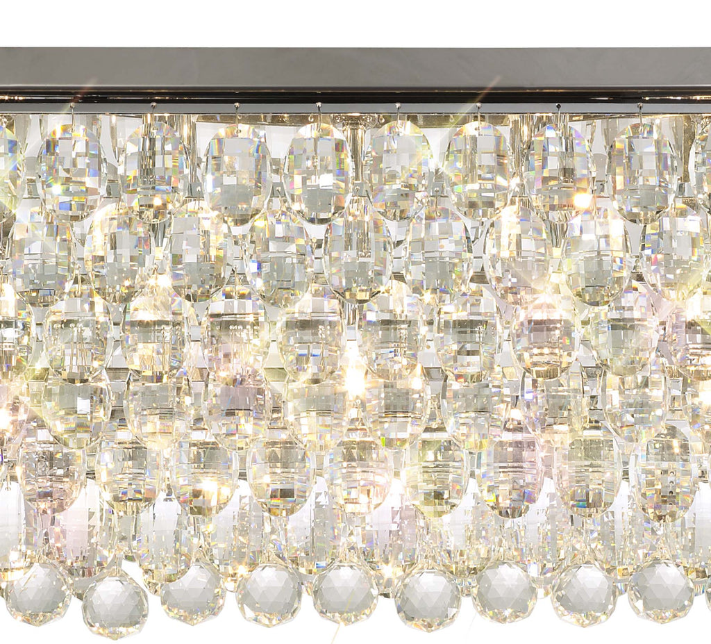 Diyas - Coniston Linear Flush Ceiling - Luminosity Designs Ltd