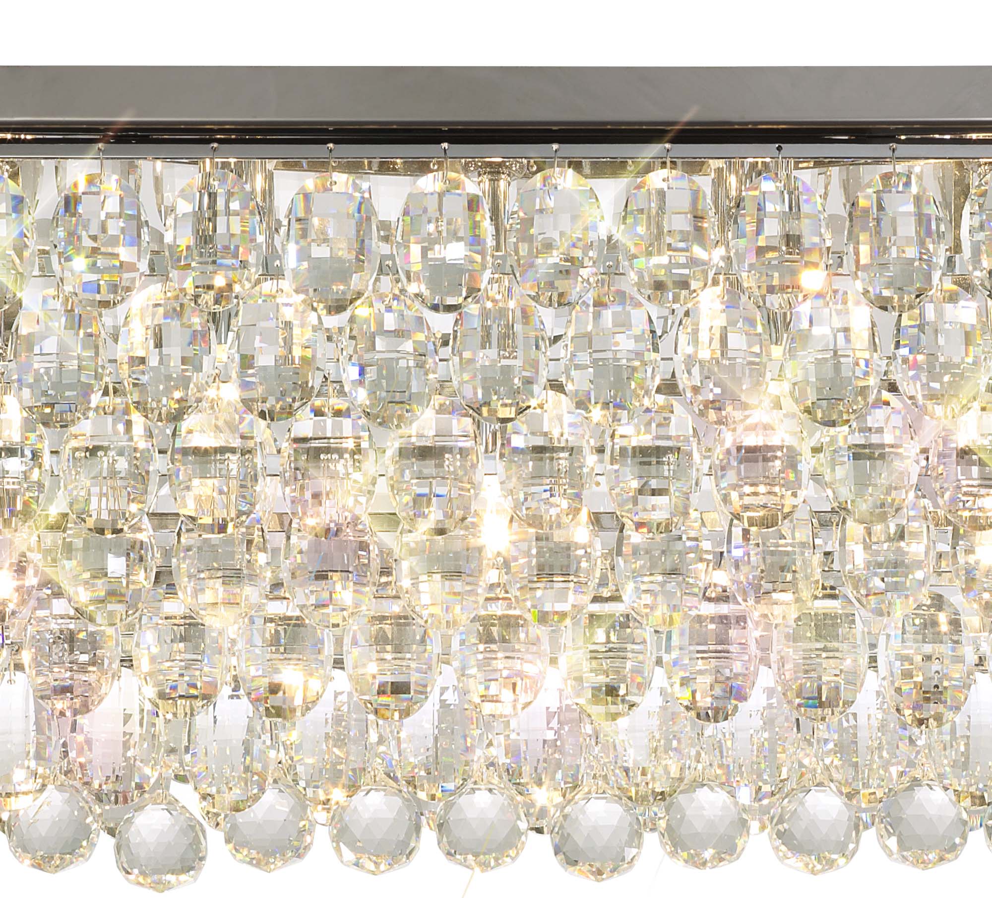 Diyas - Coniston Linear Flush Ceiling - Luminosity Designs Ltd