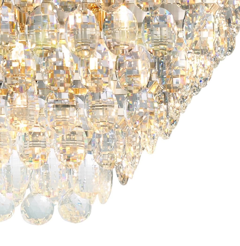 Diyas - Coniston Linear Flush Ceiling - Luminosity Designs Ltd