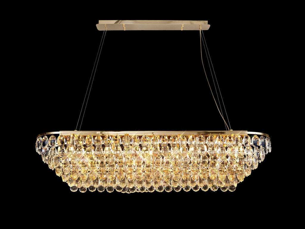 Diyas - Coniston Linear Pendant - Luminosity Designs Ltd