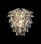 Diyas - Coniston Small Crystal IP44 Rated Bathroom Wall Light Fitting, 2 Light G9 (Diyas IL32895) - Luminosity Designs Ltd