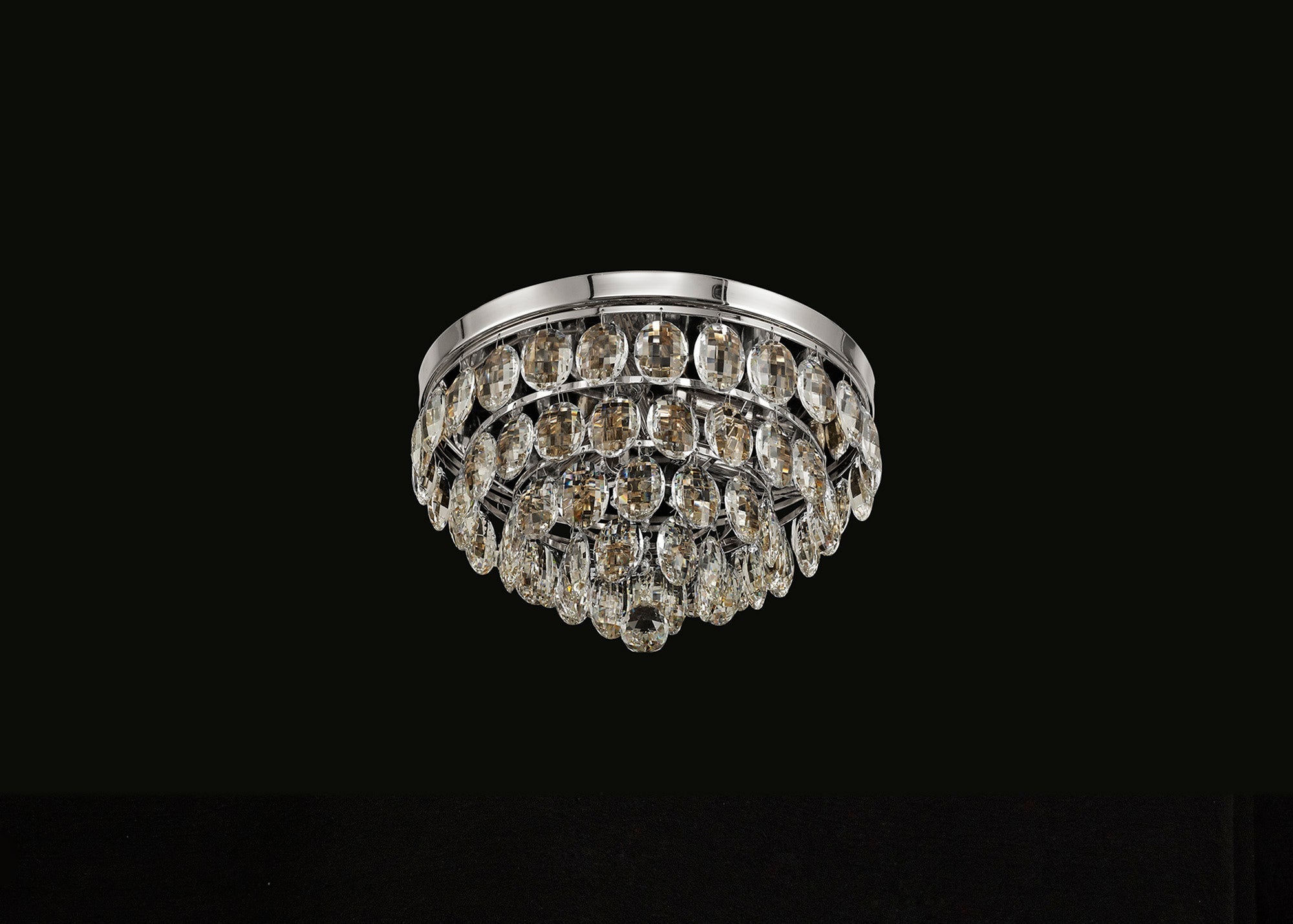 Diyas - Coniston Small Flush Ceiling - Luminosity Designs Ltd