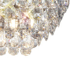 Diyas - Coniston Small Linear Flush Ceiling Light - Luminosity Designs Ltd
