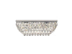 Diyas - Coniston Small Linear Flush Ceiling Light - Luminosity Designs Ltd