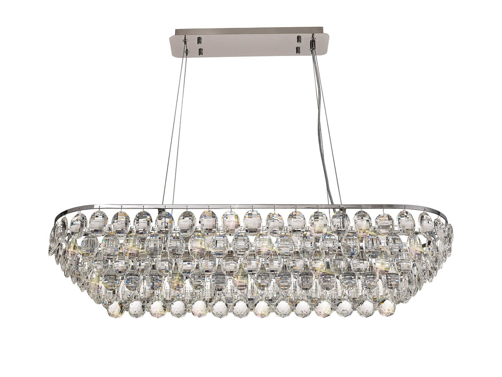 Diyas - Coniston Small Linear Pendant - Luminosity Designs Ltd
