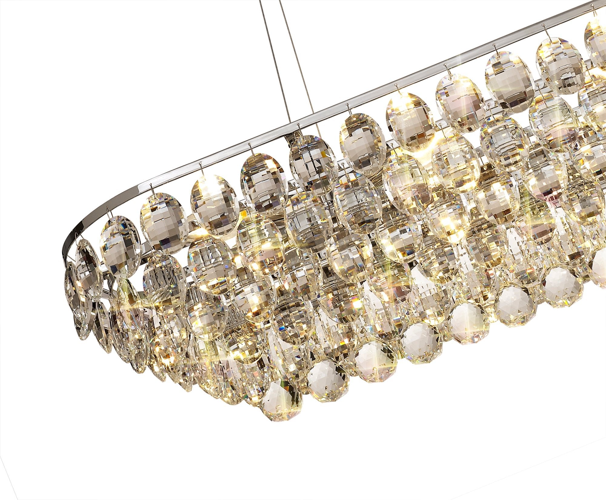 Diyas - Coniston Small Linear Pendant - Luminosity Designs Ltd