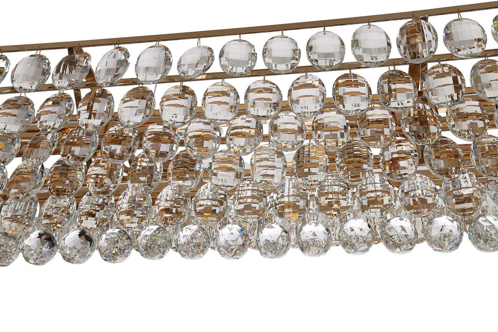 Diyas - Coniston Small Linear Pendant - Luminosity Designs Ltd