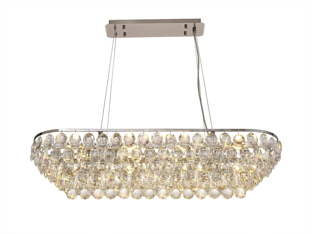 Diyas - Coniston Small Linear Pendant - Luminosity Designs Ltd