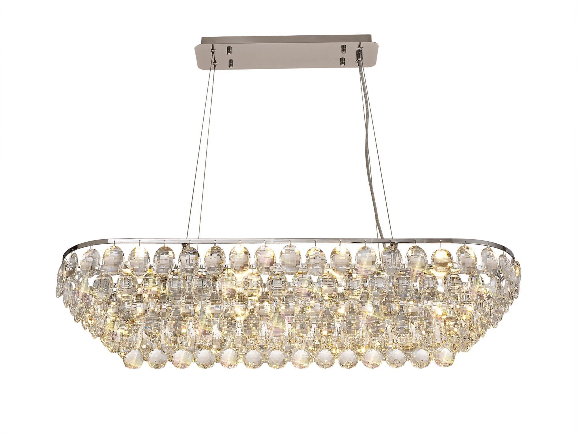 Diyas - Coniston Small Linear Pendant - Luminosity Designs Ltd