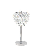 Diyas - Coniston Table Lamp with Faceted Crystal Droplets in a Morroccan Style - Luminosity Designs Ltd
