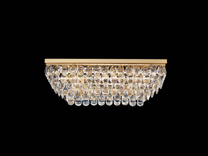 Coniston Small Linear Flush Ceiling Light