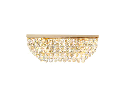 Coniston Small Linear Flush Ceiling Light