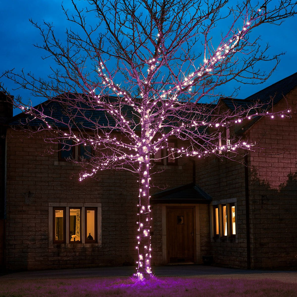Connect Pro - Connect Go - Outdoor Domestic LED Fairy Lights, Connectable, Dark Green Cable - Luminosity Designs Ltd