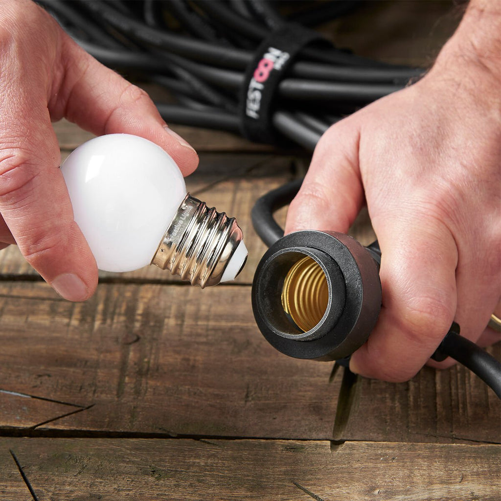 Connect Pro - Connectable Commercial Outdoor FESTOON Belt only - Luminosity Designs Ltd