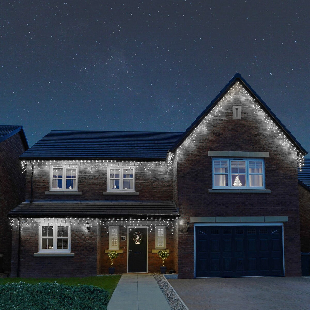 Connect Pro - Connectable Domestic Grade Outdoor Christmas Icicle Lights