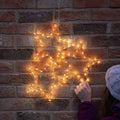 Connect Pro - Connectable Domestic Grade Outdoor Wire Cluster Star Motif - Luminosity Designs Ltd