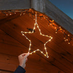 Connect Pro - Connectable Domestic Grade Outdoor Wire Star Motif - Luminosity Designs Ltd