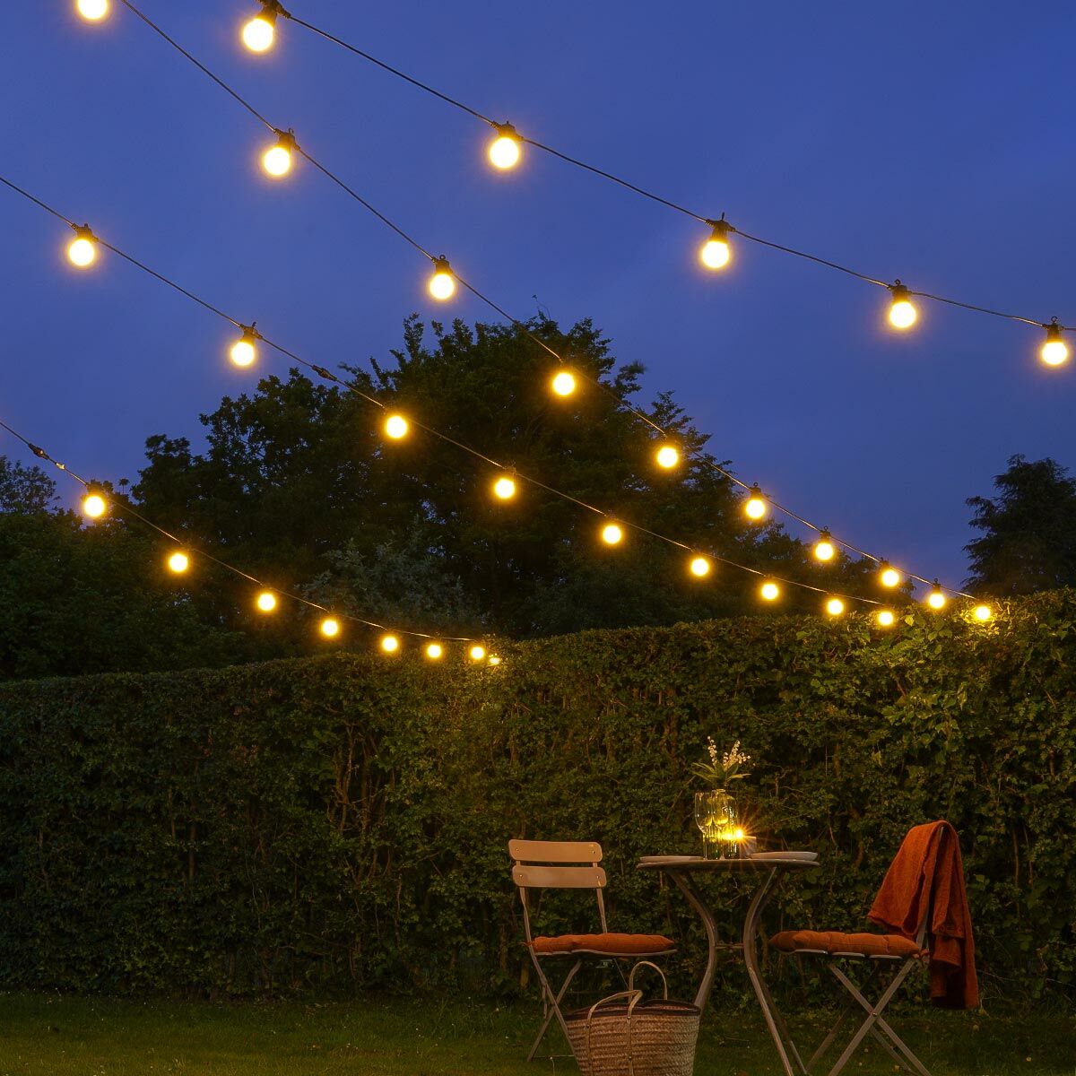 Connect Pro - Connectable Outdoor Festoon Lighting - Luminosity Designs Ltd