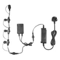 Connect Pro - Connectable Outdoor Lighting Large Transformer Starter Lead with 4 Ports (5) - Luminosity Designs Ltd