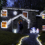 Connect Pro - Connectable Professional Grade Outdoor Christmas Icicle Lights - Static